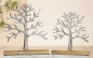 Mobile Preview: Gilde Lebensbaum auf Holzbase silberfarben Base aus Mangoholz