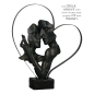 Mobile Preview: Design Skulptur "Essential" antik-bronceeffekt