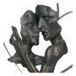 Mobile Preview: Design Skulptur "Essential" antik-bronceeffekt