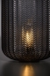 Preview: Tiziano Krono LED - Lampe Bali grau 23 cm