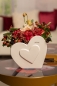 Mobile Preview: Blumentopf Amorosa Herz creme - weiss 14,5 cm