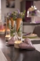 Preview: Deko Blumenvase Castello LED creme-weiss 28,0 cm - Tiziano Design