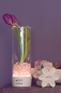 Preview: Deko Blumenvase Castello LED creme-weiss 28,0 cm - Tiziano Design