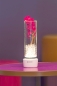 Preview: Deko Blumenvase Castello LED creme-weiss 28,0 cm - Tiziano Design