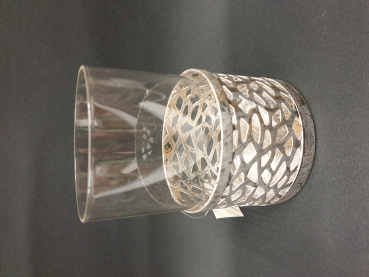 Windlicht Purley 15,0 cm mit Glaseinsatz