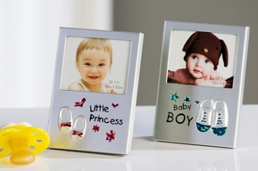 Fotorahmen Aufschrift "Baby Boy"