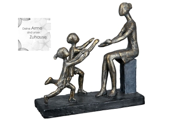 Gilde Poly Skulptur "In meine Arme"