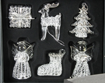 Christbaumschmuck aus Glas versch. Motive