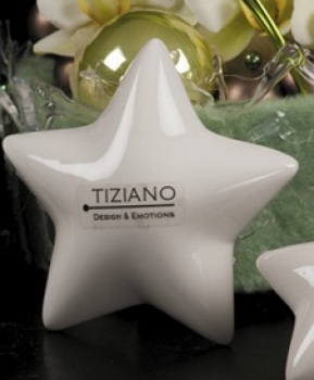 Tiziano Dekostern Lazio creme weiß 9,0 cm