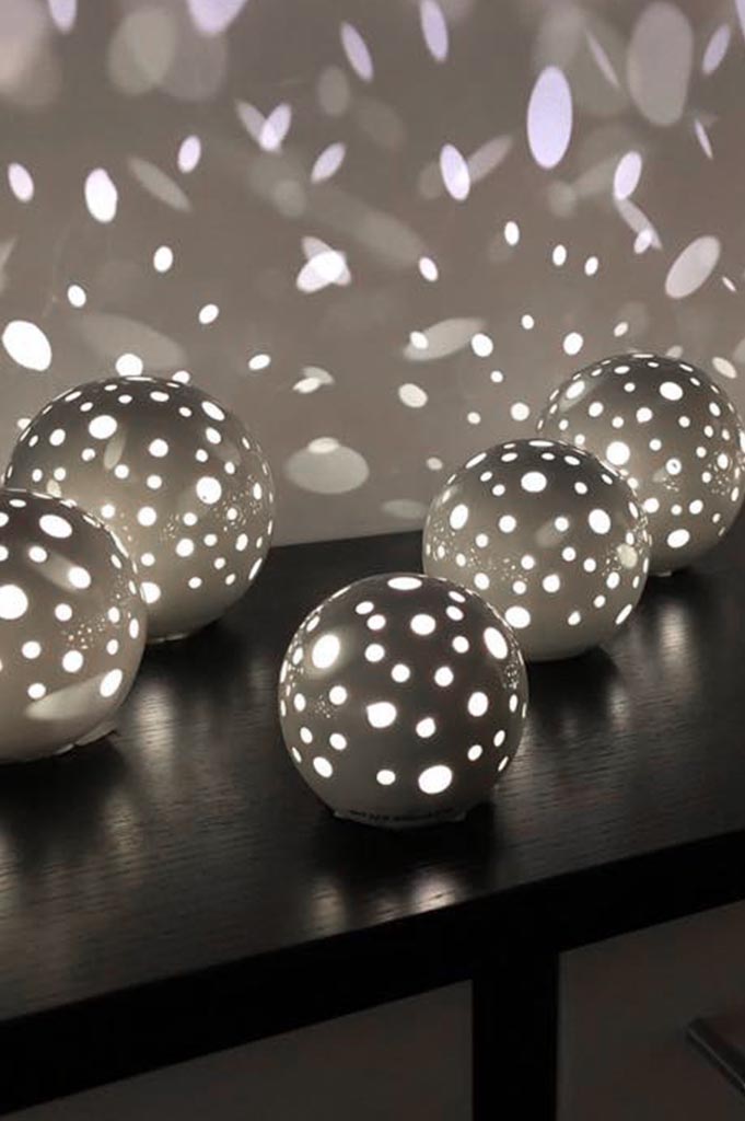 Lichtkugel Padova LED creme weiß|Geschenke, Geschenke, Blumen