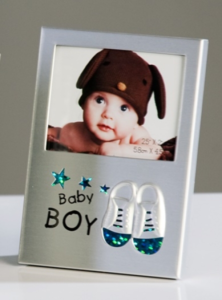 Fotorahmen Aufschrift "Baby Boy"
