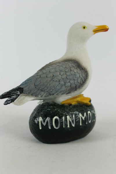 Dekofigur Möwe Tierfigur Dekovogel Nordsee Ostsee Dekoartikel Maritim Moin "NEU"