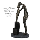 "Skulptur "Mum and Child" aus Polyresin: Eine Berührung der Liebe und Verbundenheit"