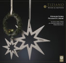 Tiziano Deko-Hänger Stern Diamante creme weiß