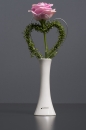 Blumenvase Tapino creme weiss 14 cm - Tiziano